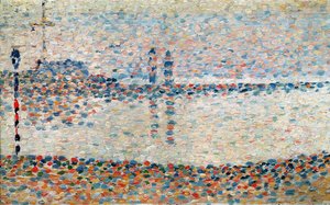 Tanulmány a „The Channel at Gravelines, Evening” számára, 1890